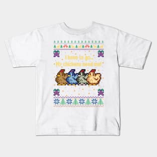 I have to go My chickens need me! Stardew Valley Kids T-Shirt